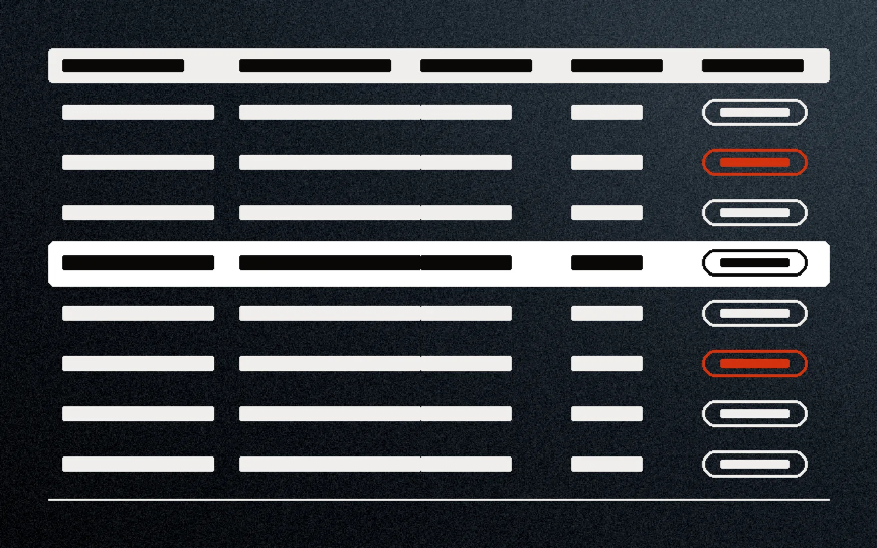 Advanced Data Tables, comfortable density